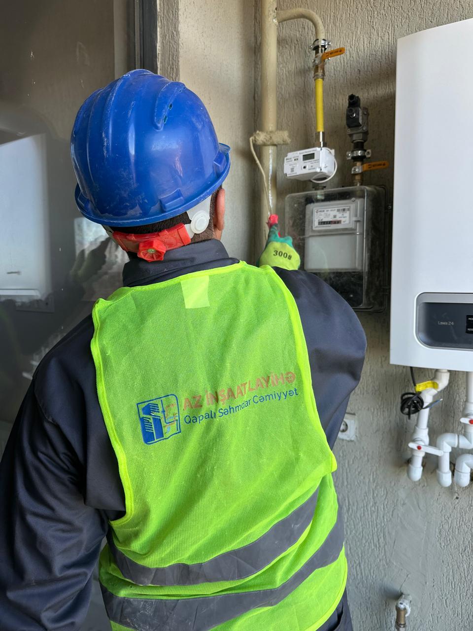 Müəssisəmizin əməkdaşları, Zığ qəsəbəsində Hündürmərtəbəli yeni Yaşayış Binalarının Qazlaşdırılması işini uğurla başa çatdırmışdır…